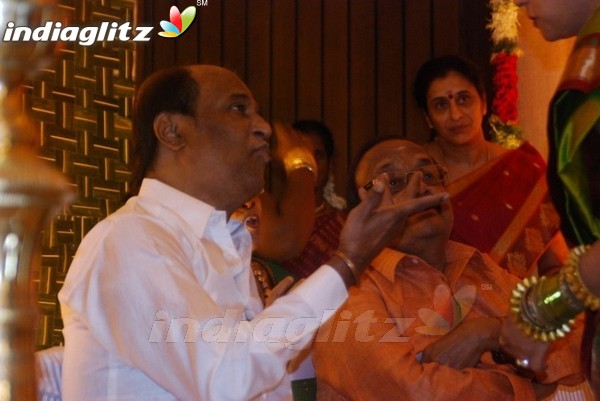 Celebs at Anirudh's Sister wedding